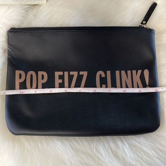 KATE SPADE POP FIZZ CLINK CLUTCH BAG & PILLOWCASE